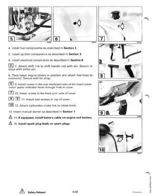 1998 Johnson Evinrude EC 5 thru 15 HP Four Stroke Service Manual, Page 189