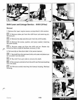 1998 Johnson Evinrude EC 5 thru 15 HP Four Stroke Service Manual, Page 190