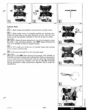 1998 Johnson Evinrude EC 5 thru 15 HP Four Stroke Service Manual, Page 208