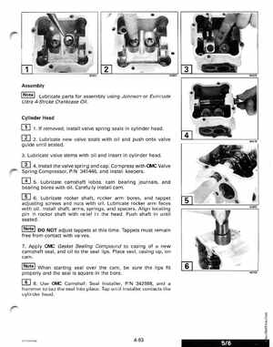 1998 Johnson Evinrude EC 5 thru 15 HP Four Stroke Service Manual, Page 214