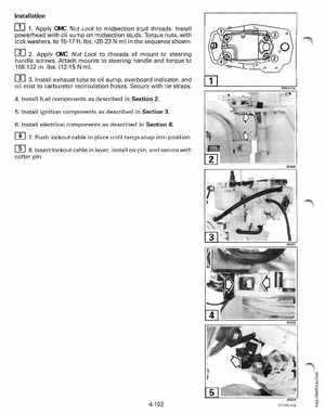 1998 Johnson Evinrude EC 5 thru 15 HP Four Stroke Service Manual, Page 223