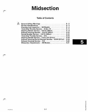 1998 Johnson Evinrude EC 5 thru 15 HP Four Stroke Service Manual, Page 227