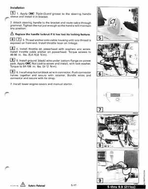 1998 Johnson Evinrude EC 5 thru 15 HP Four Stroke Service Manual, Page 243