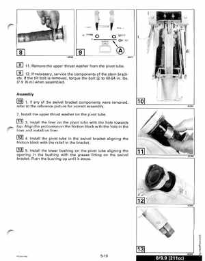 1998 Johnson Evinrude EC 5 thru 15 HP Four Stroke Service Manual, Page 245