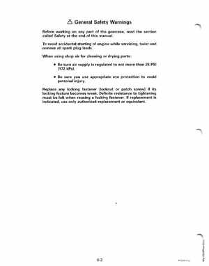 1998 Johnson Evinrude EC 5 thru 15 HP Four Stroke Service Manual, Page 249