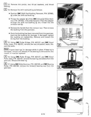 1998 Johnson Evinrude EC 5 thru 15 HP Four Stroke Service Manual, Page 257