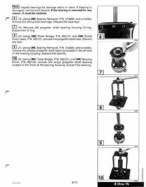1998 Johnson Evinrude EC 5 thru 15 HP Four Stroke Service Manual, Page 258