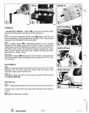 1998 Johnson Evinrude EC 5 thru 15 HP Four Stroke Service Manual, Page 265