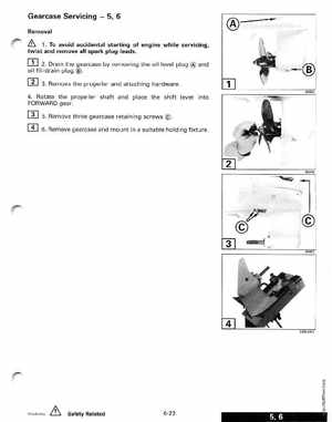 1998 Johnson Evinrude EC 5 thru 15 HP Four Stroke Service Manual, Page 270