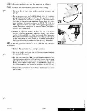 1998 Johnson Evinrude EC 5 thru 15 HP Four Stroke Service Manual, Page 278