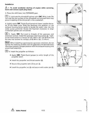 1998 Johnson Evinrude EC 5 thru 15 HP Four Stroke Service Manual, Page 279