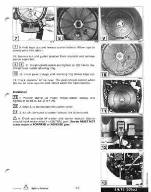 1998 Johnson Evinrude EC 5 thru 15 HP Four Stroke Service Manual, Page 287