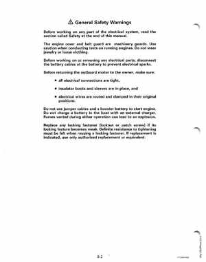1998 Johnson Evinrude EC 5 thru 15 HP Four Stroke Service Manual, Page 293