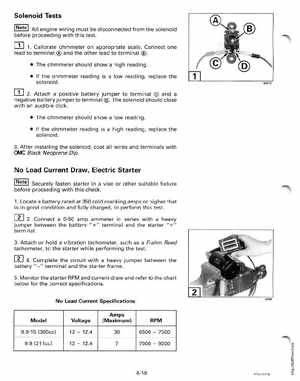1998 Johnson Evinrude EC 5 thru 15 HP Four Stroke Service Manual, Page 307