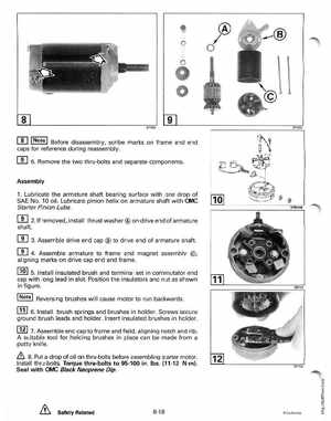 1998 Johnson Evinrude EC 5 thru 15 HP Four Stroke Service Manual, Page 309