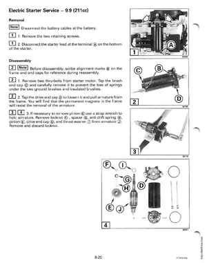 1998 Johnson Evinrude EC 5 thru 15 HP Four Stroke Service Manual, Page 311