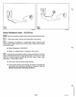 1998 Johnson Evinrude EC 5 thru 15 HP Four Stroke Service Manual, Page 319