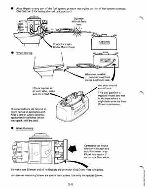 1998 Johnson Evinrude EC 5 thru 15 HP Four Stroke Service Manual, Page 343