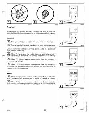 1998 Johnson Evinrude EC 50 thru 70 HP 3-Cylinder Service Manual, Page 13