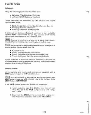 1998 Johnson Evinrude EC 50 thru 70 HP 3-Cylinder Service Manual, Page 22