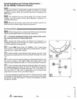 1998 Johnson Evinrude EC 50 thru 70 HP 3-Cylinder Service Manual, Page 40