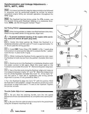 1998 Johnson Evinrude EC 50 thru 70 HP 3-Cylinder Service Manual, Page 44