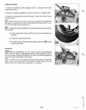 1998 Johnson Evinrude EC 50 thru 70 HP 3-Cylinder Service Manual, Page 91