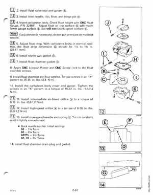 1998 Johnson Evinrude EC 50 thru 70 HP 3-Cylinder Service Manual, Page 92