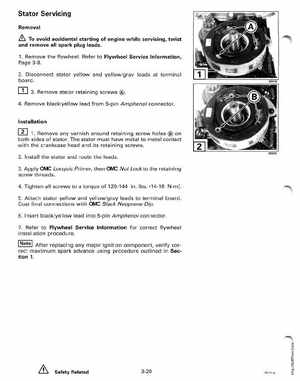 1998 Johnson Evinrude EC 50 thru 70 HP 3-Cylinder Service Manual, Page 119