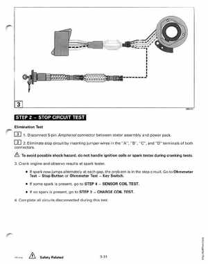 1998 Johnson Evinrude EC 50 thru 70 HP 3-Cylinder Service Manual, Page 130