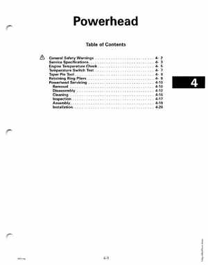 1998 Johnson Evinrude EC 50 thru 70 HP 3-Cylinder Service Manual, Page 141