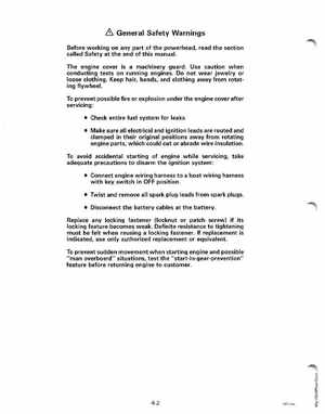 1998 Johnson Evinrude EC 50 thru 70 HP 3-Cylinder Service Manual, Page 142