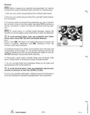 1998 Johnson Evinrude EC 50 thru 70 HP 3-Cylinder Service Manual, Page 156