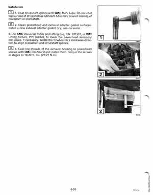 1998 Johnson Evinrude EC 50 thru 70 HP 3-Cylinder Service Manual, Page 166