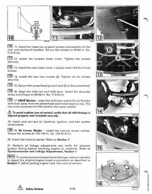 1998 Johnson Evinrude EC 50 thru 70 HP 3-Cylinder Service Manual, Page 168