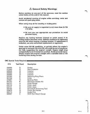 1998 Johnson Evinrude EC 50 thru 70 HP 3-Cylinder Service Manual, Page 203