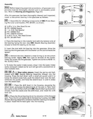 1998 Johnson Evinrude EC 50 thru 70 HP 3-Cylinder Service Manual, Page 219