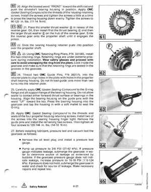 1998 Johnson Evinrude EC 50 thru 70 HP 3-Cylinder Service Manual, Page 222