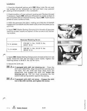 1998 Johnson Evinrude EC 50 thru 70 HP 3-Cylinder Service Manual, Page 224