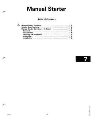 1998 Johnson Evinrude EC 50 thru 70 HP 3-Cylinder Service Manual, Page 226