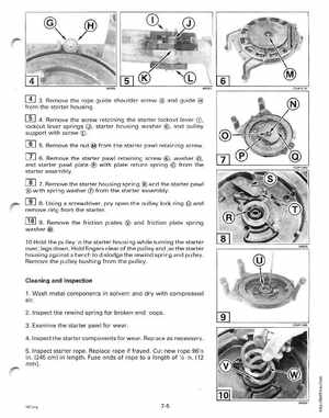 1998 Johnson Evinrude EC 50 thru 70 HP 3-Cylinder Service Manual, Page 230