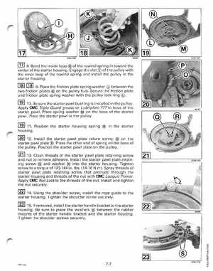 1998 Johnson Evinrude EC 50 thru 70 HP 3-Cylinder Service Manual, Page 232