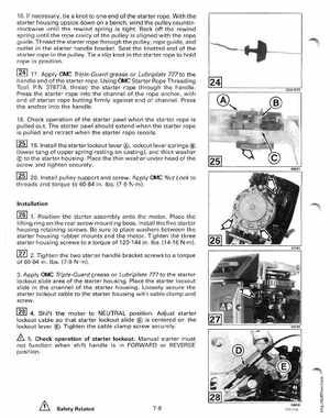 1998 Johnson Evinrude EC 50 thru 70 HP 3-Cylinder Service Manual, Page 233