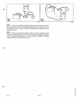 1998 Johnson Evinrude EC 50 thru 70 HP 3-Cylinder Service Manual, Page 244