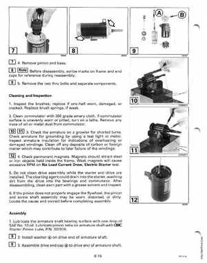 1998 Johnson Evinrude EC 50 thru 70 HP 3-Cylinder Service Manual, Page 249