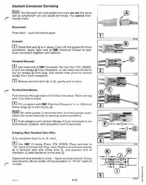 1998 Johnson Evinrude EC 50 thru 70 HP 3-Cylinder Service Manual, Page 266