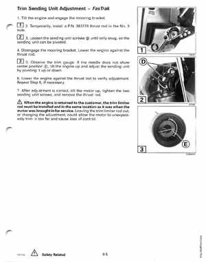 1998 Johnson Evinrude EC 50 thru 70 HP 3-Cylinder Service Manual, Page 278