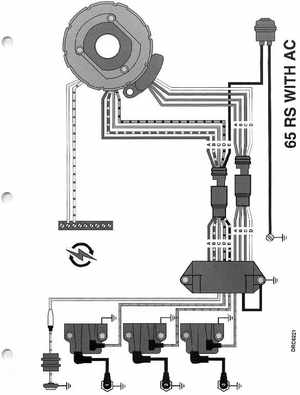 1998 Johnson Evinrude EC 50 thru 70 HP 3-Cylinder Service Manual, Page 304