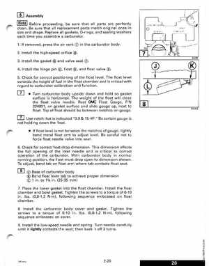 1998 Johnson Evinrude "EC" 9.9 thru 30 HP 2-Cylinder Outboards Service Manual, Page 85