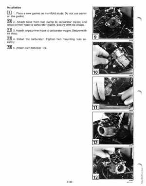1998 Johnson Evinrude "EC" 9.9 thru 30 HP 2-Cylinder Outboards Service Manual, Page 86